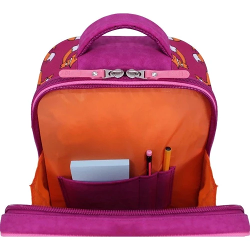 Рюкзак Bagland Turtle 17 л малиновый 1035 (0013470): Пол ребенка Для девочек