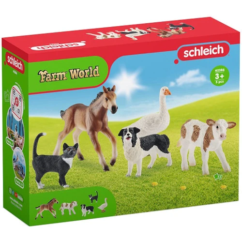Набір фігурок тварин Schleich FARM WORLD (42386): Тип Набор игровых фигурок