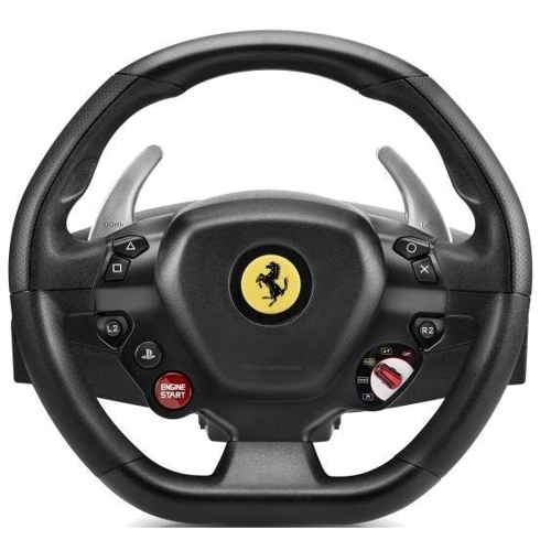 Игровой руль Thrustmaster T80 Ferrari 488 GTB Edition: Интерфейс подключения проводная USB