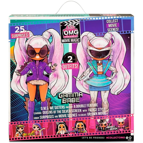 Игровой набор с куклой L.O.L. Surprise! серии "O.M.G. Movie Magic" - Леди Галактика (с аксессуарами): Возраст от 3 лет