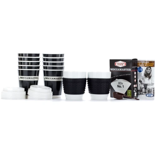 Кофеварка MOCCAMASTER Cup-One Coffee Brewer Cream (biały): Используемый кофе молотый