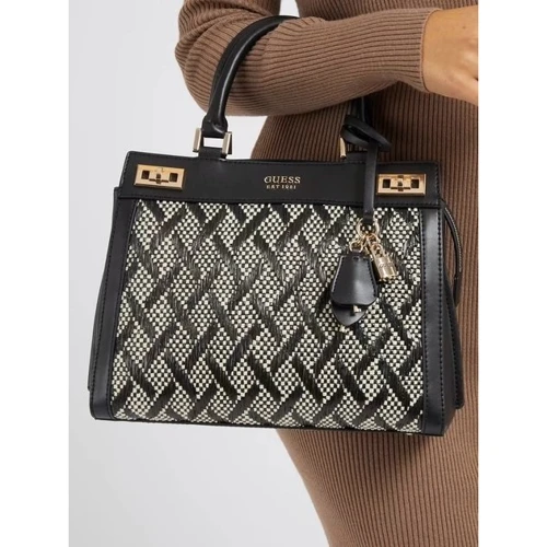 Сумка жіноча GUESS KATEY LUXURY SATCHEL чорна (HWWR7870260-BLA): Країна виробник США