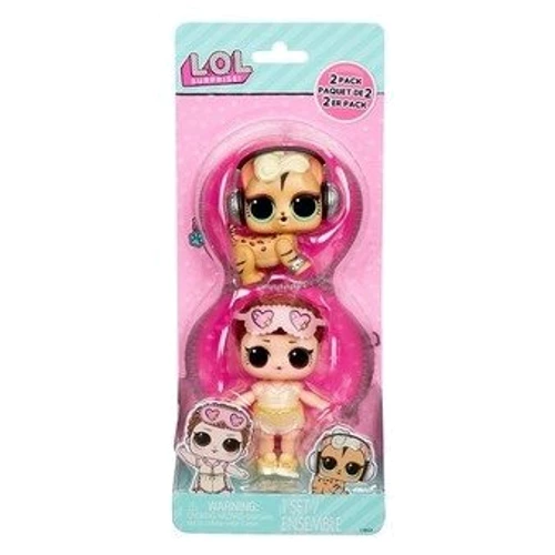 Набор игровых фигурок L.O.L. Surprise! OPP Tot + Pet Спящая крошка и Фанки Кэт (987840) фото 2