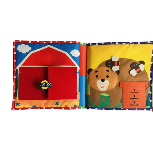 Текстильна книжка для малюків Bambini Поні (403679)