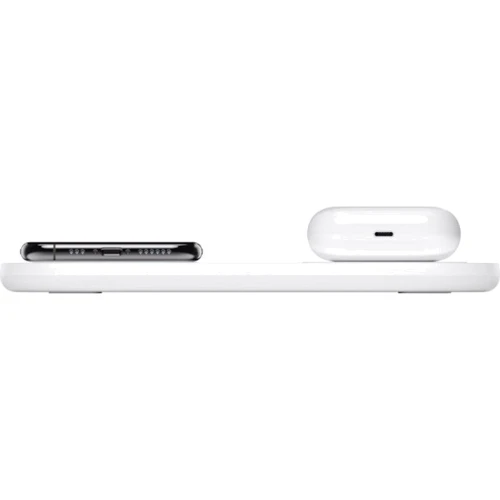 Зарядное устройство Belkin Dual Wireless Charger 15W White (WIZ008VFWH): Количество USB-портов нет