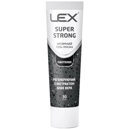 Гель-мастило Lex Super Strong, що регенерує з алое віра, 30 мл: Для кого унісекс