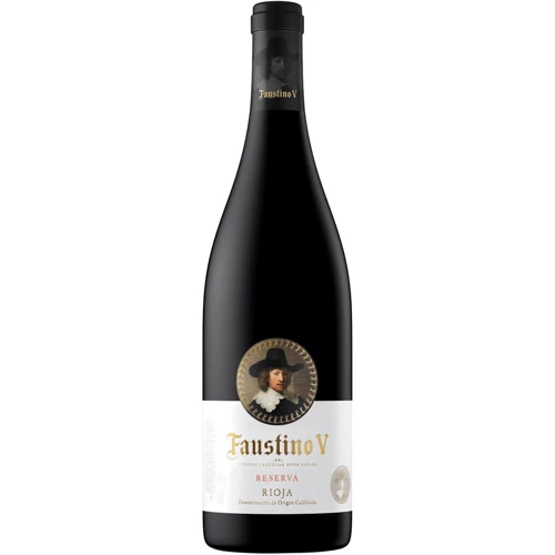 Вино Faustino RESERVA "V" 0.75л, червоне сухе, 13.5%