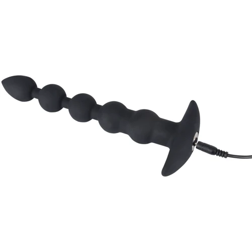 Анальний стимулятор Orion - Black Velvets Rechargeable Beads