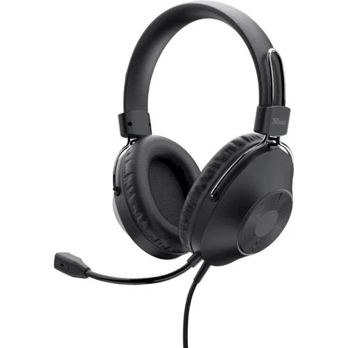 Наушники Trust HS-250 Over-Ear USB Headset Black (24185)