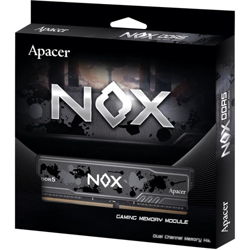 Apacer 32 GB (2x16GB) DDR5 5600 MHz Nox Black (AH5U32G56C522MBAA-2) UA фото 4