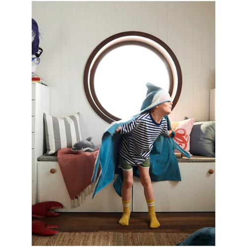 Рушник з капюшоном ІКЕА BLÅVINGAD 70х140 см (90528441)