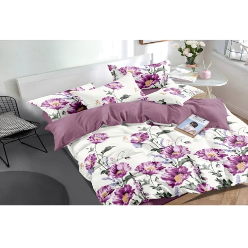 Комлект наволочек SoundSleep Purple flowers сатин 40х60см 2шт (93425865)
