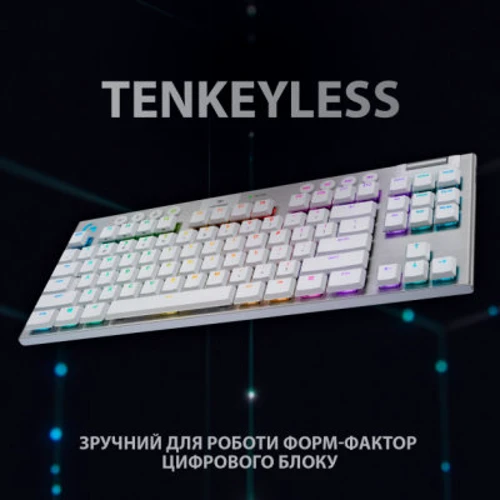 Клавиатура Logitech G915 TKL Tactile (920-009503): Количество дополнительных клавиш 5