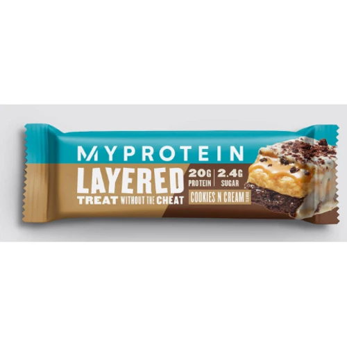 Протеиновый батончик Myprotein Retail Layer Bar 60 g / 1 servings / Cookies and Cream