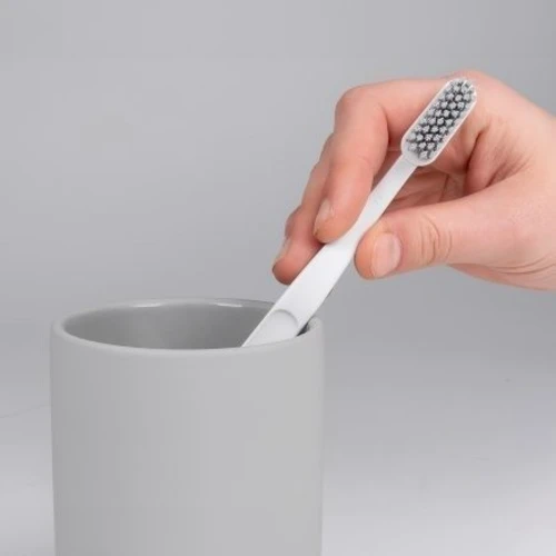 Стакан для зубных щеток KELA Sana светло-серый 11.5х8 см (23954)