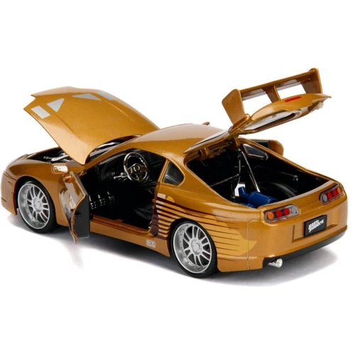 Машина металлическая Jada Форсаж Toyota Supra 1995 Оранжевая 1:24 (253203015): Масштаб 1:24