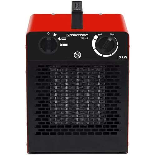 Тепловая пушка электрическая TROTEC TDS 20 C: Тип теплоносителя Электрический