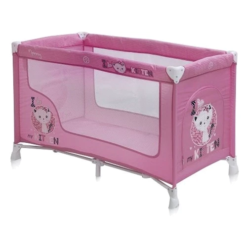Манеж Bertoni NANNY 1L (pink kitten): Тип кроватка-манеж
