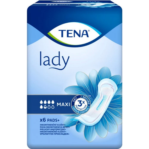 Tena Lady Maxi Урологічні прокладки для жінок 6 шт.: Виробник Tena