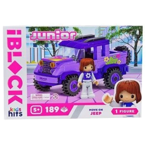 Конструктор IBLOCK Junior Kids hits Дівчатка Рухайся на джипі (KH08/002/3): Виробник Iblock