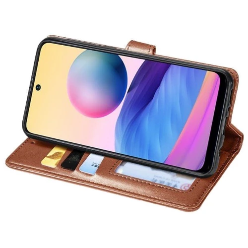 Чехол для телефонов Mobile Case Getman Gallant Brown for Xiaomi Redmi 14C / Poco C75: Цвет коричневый