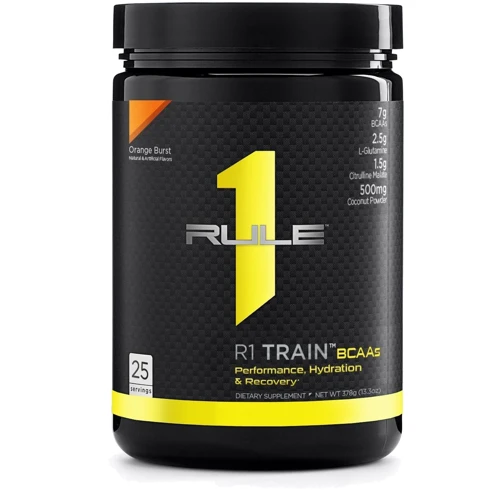 Аминокислота для спорта Rule One Proteins R1 Train BCAAs 378 g /25 servings/ Orange Burst
