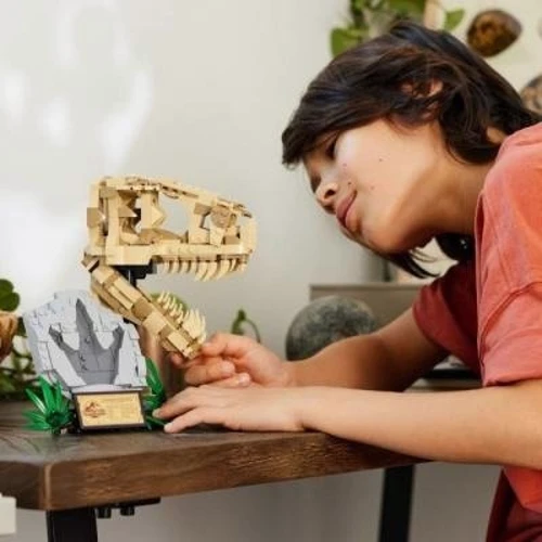 Конструктор LEGO Jurassic World Скам'янілості динозаврів: череп тиранозавра (76964) фото 4