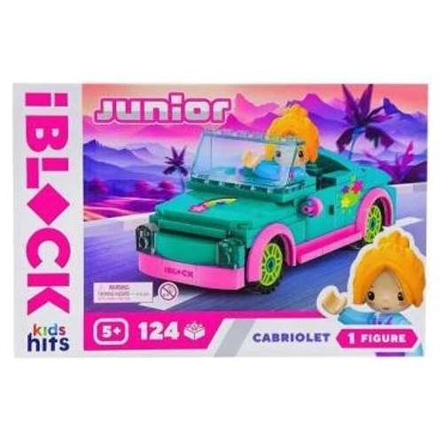 Конструктор IBLOCK Junior Kids hits Дівчатка Кабріолет (KH08/012/02): Виробник Iblock