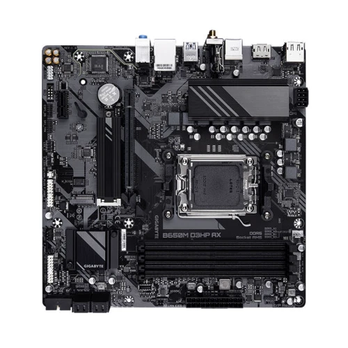 GIGABYTE B650M D3HP AX: Роз'єми на платі USB Type-C, USB 3.2 Gen 1, USB 2.0, SATA 3.0, PCI Express x1, M.2