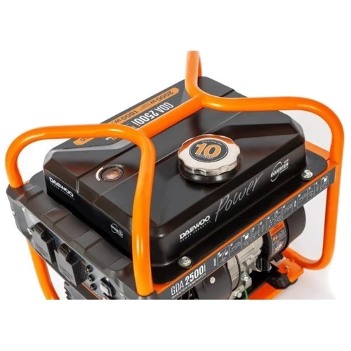 Генератор бензиновый инверторный Daewoo GDA 2500i 2,0kW: Тип двигателя 4-х тактный (одноцилиндровый)
