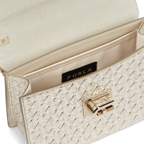 Женская сумка кросс боди Furla 1927 Mini Crossbody 20 Bafkaco платиновая (BAFKACOA.0263H8000): Тип Сумки
