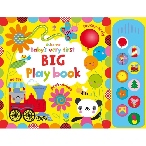 Baby's Very First Big Playbook / Найперша велика книга для малюків