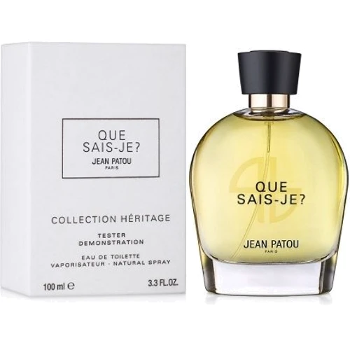 

Парфюмированная вода Jean Patou Collection Heritage Que Sais-Je 100 ml Тестер