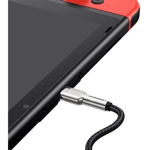 Кабель Baseus Cable USB-C to USB-C Cafule Metal 100W 2m Black (CATJK-D01) фото 5