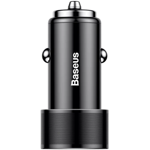 Зарядное устройство Baseus USB Car Charger Small Screw Quick Charge 36W Black (CAXLD-B01)