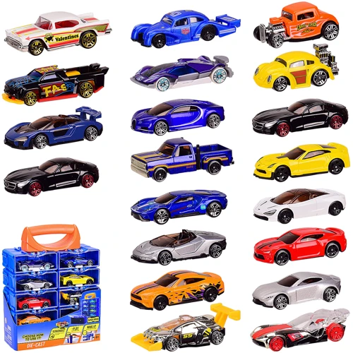 Набір Kinsmart 20 машинок у валізці (RC1160): Виробник Kinsmart