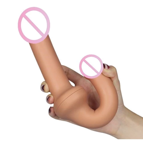 Двухконечный фаллоимитатор LOVETOY Holy Dong 12.5", Flesh