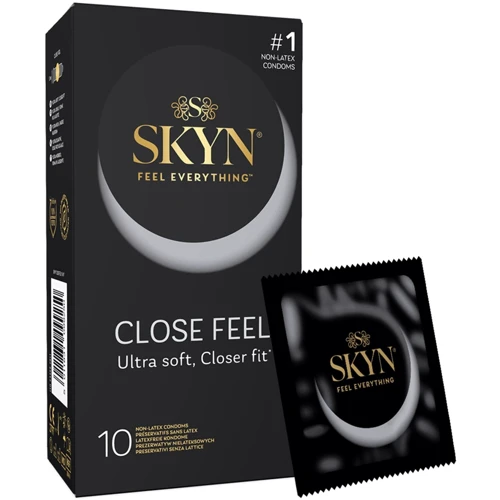 Презервативи SKYN Close Feel 10 шт: Тип Без латексу