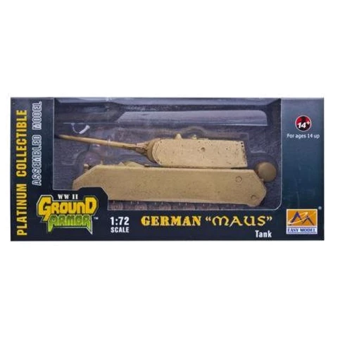 Собранная модель Easy Model сверхтяжёлого танка «Маус» EM36206