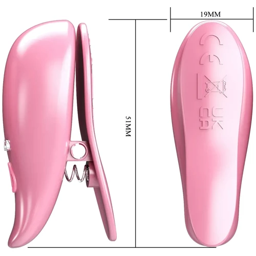 Вибростимуляторы для сосков LYBAILE Pretty Love Leaf (BI-300036)