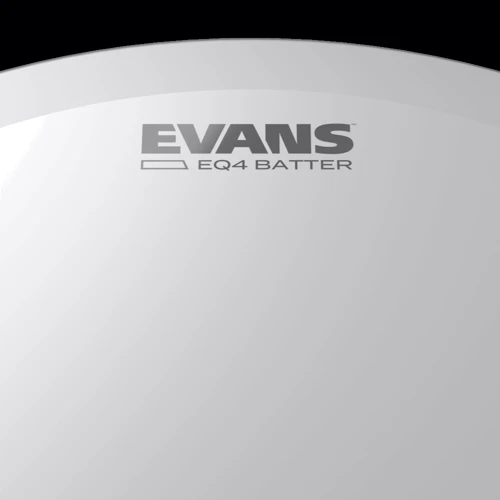 Пластик для бас-барабану EVANS 22" EQ4 FROSTED Bass: Тип Робочий
