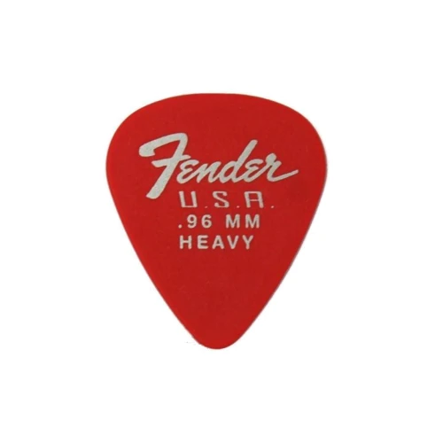 Медиатор Набор медиаторов Fender 351 DURA-TONE .96 12-PACK FIESTA RED (229381): Тип Медиатор