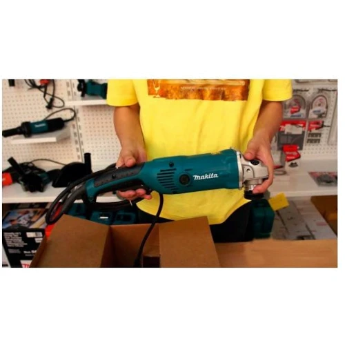 Шліфмашина кутова (болгарка) Makita GA6021: Макс. частота обертання диска 9000 об / хв