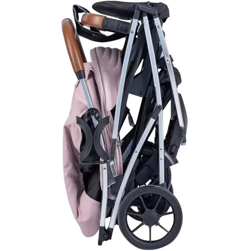 Прогулочная коляска FreeON LUX Premium Dusty Pink-Black (44688) фото 7