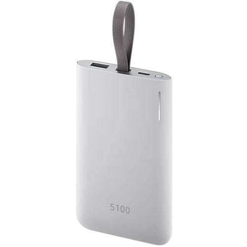 Внешний аккумулятор Samsung Power Bank 5200mAh Gray (EB-PG950CSEGWW): Встроенный кабель нет