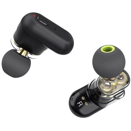 Наушники BlitzWolf FYE7 Black: Тип крепления без креплений