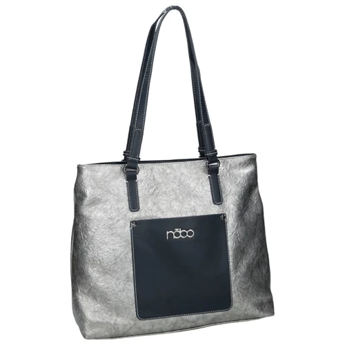 Женская сумка тоут Nobo серебристая (NBAG-G3191-C022): Пол Женский
