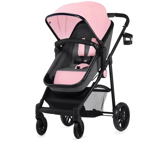 Универсальная коляска 3 в 1 Kinderkraft Juli Pink (KKWJULIPNK3000) фото 9