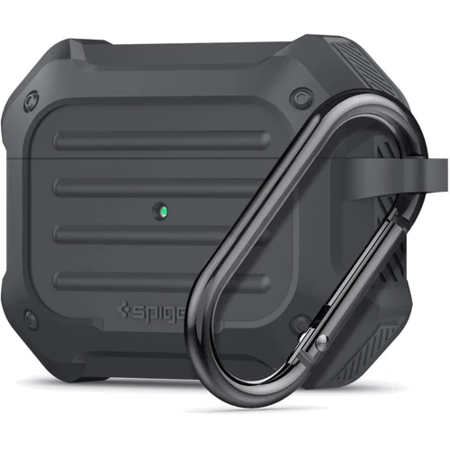 Чехол для наушников Spigen Tough Armor with Belt Charcoal for Apple AirPods Pro