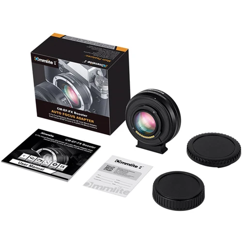 Адаптерне кільце Commlite CM-EF-FX Електронний AF Lens Adapter від Canon EF/EF-S Lens to Fujifilm FX-Mount Camera фото 4
